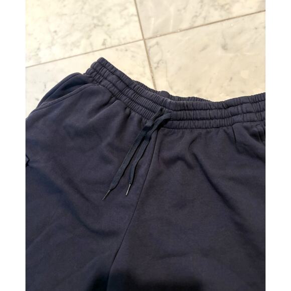 Adidas Men's Essentials French Terry Cargo Shorts-Navy Size XL - Picture 3 of 7